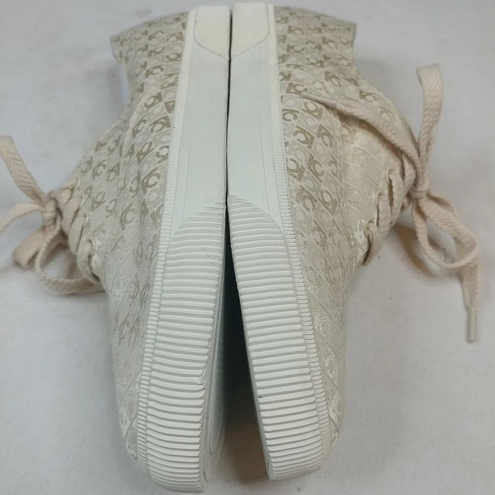 Liz Clairborne Lizsport Charter Cream Canvas sneak